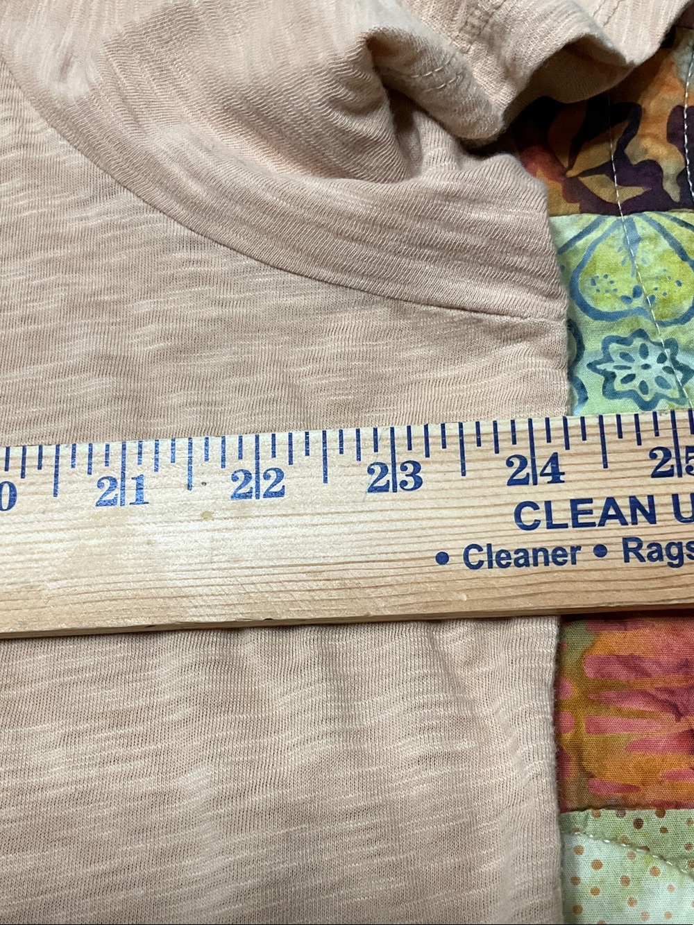 LOGO by Lori Goldstein  V-Neck Lace-Hem Tunic - Picture 5 of 8